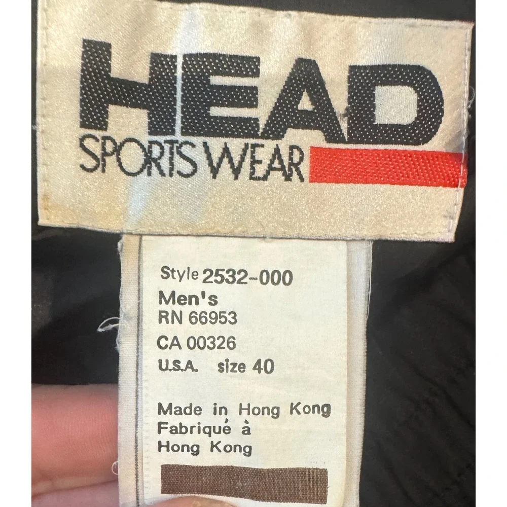 Head Sports Wear vintage head